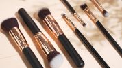14Pcs Makeup Brushes Cosmetic Contour Foundation Eyebrow Black Gold Useful Tool