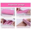 4pcs Bath Sponge Body Skin Remover Brushes Exfoliating Cleaning Shower Random Color