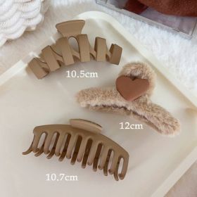 Premium Sense Hair Grab Large Clip Headwear (Option: C9)