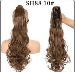 Fluffy Natural Lifelike Claw Clip Ponytail Wholesale (Option: 8style)