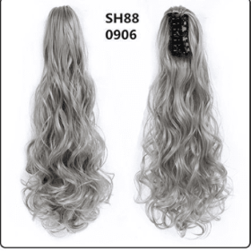 Fluffy Natural Lifelike Claw Clip Ponytail Wholesale (Option: 21style)
