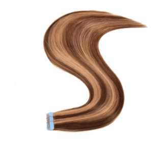 Female Traceless Invisible Real Hair Wig Extension (Option: P427-16inch-20pcs)